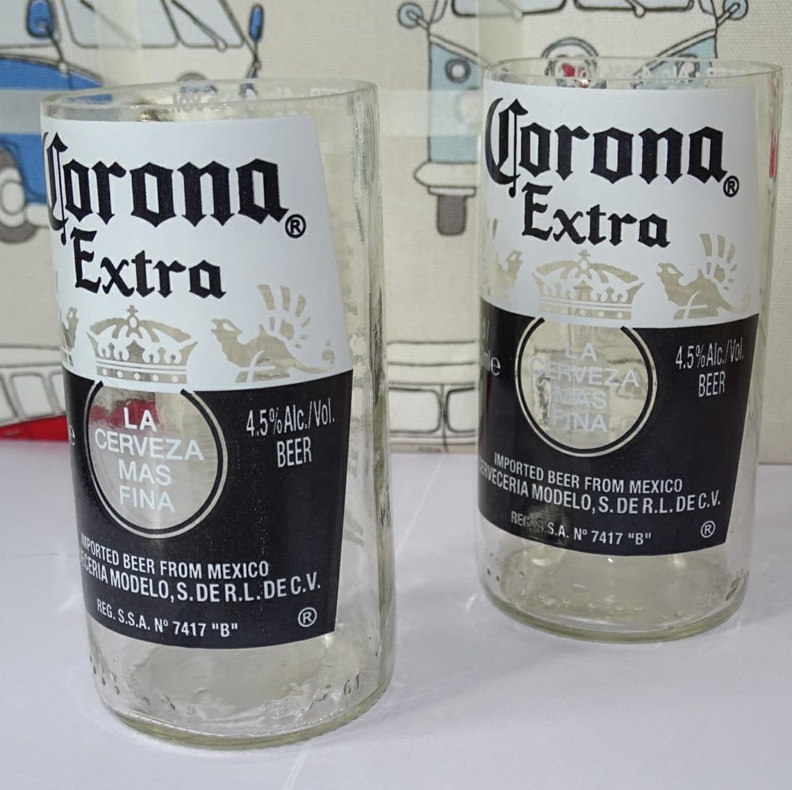 Corona Beer Glass | Etsy