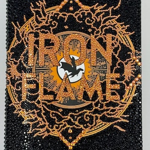 Iron Flame Paperback: Blinged Rhinestone Cover, The Empyrean Series