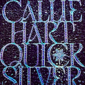 Bedazzled Quicksilver Paperback– Dark Romantasy Book Cover- Handmade Rhinestone Collector Edition - Callie Hart
