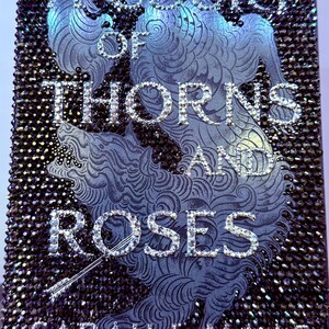 Bedazzled A Court of Thorns and Roses Book Cover -Night Court Edition: Front, Spine, Back Paperback Romantasy Sarah J Maas