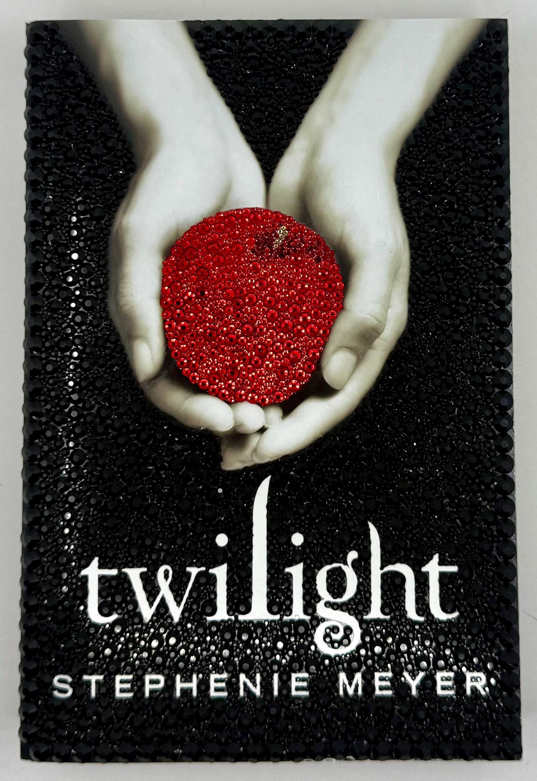 Twilight Paperback – Bedazzled Rhinestone Book Cover | Handmade