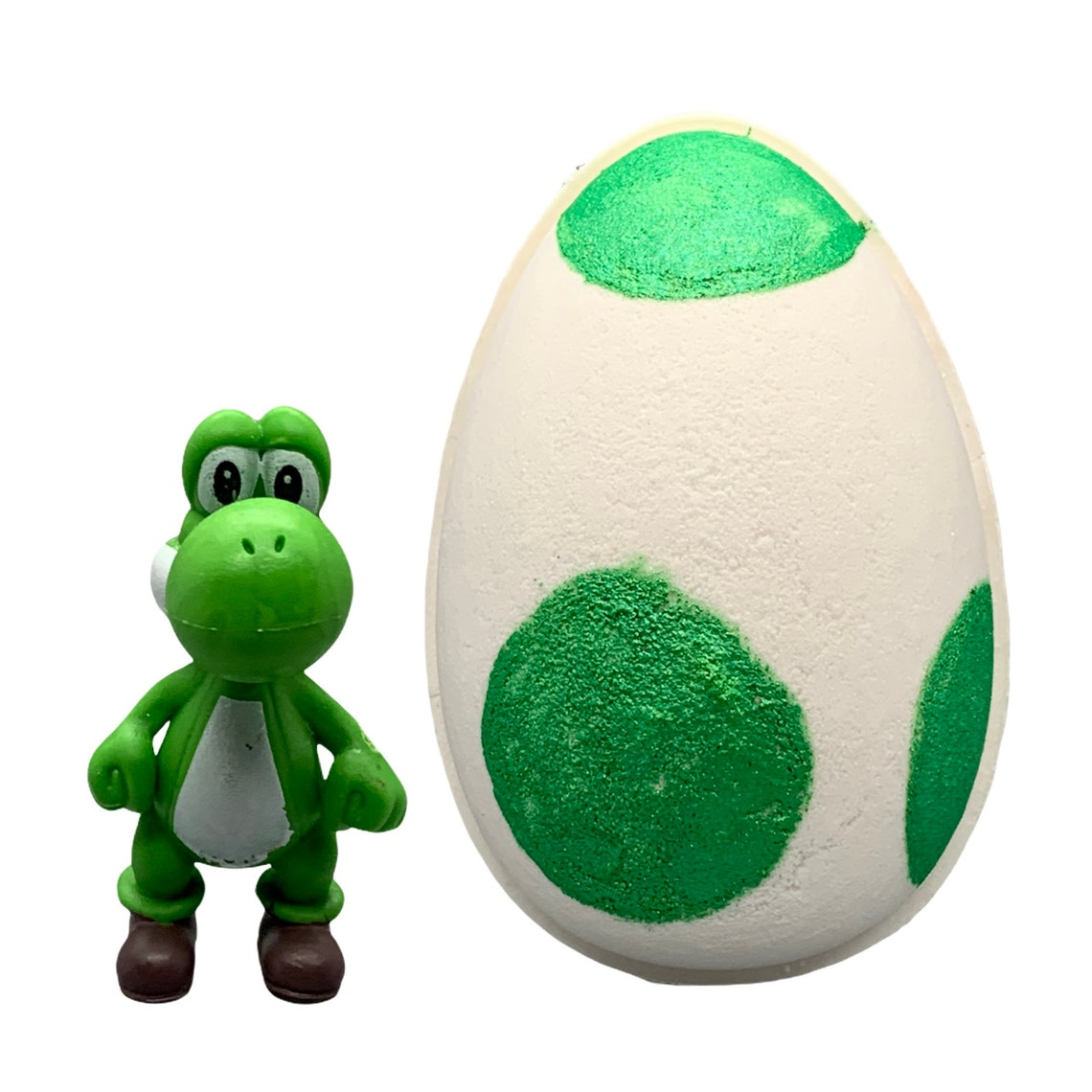 Yoshi Egg surprise toy Bath bomb 11.5 oz | Etsy