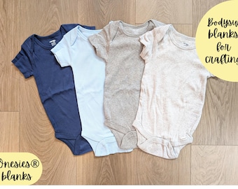 Bodys para bebé en blanco, bodies para bebé marca ONESIE® en blanco, bodies para sublimación, ropa de bebé al por mayor, bodies para bebé al por mayor, manualidades para baby shower