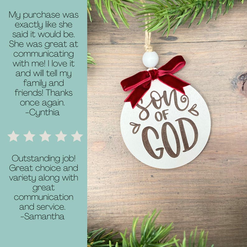 Reviews for our ornaments