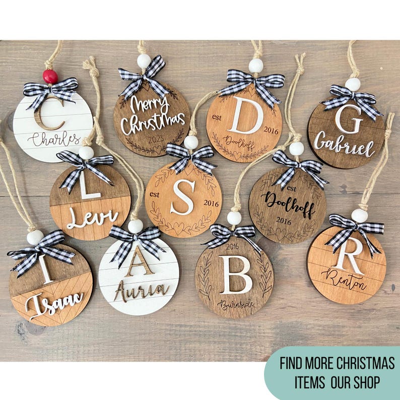 More ornaments are available on our shop.