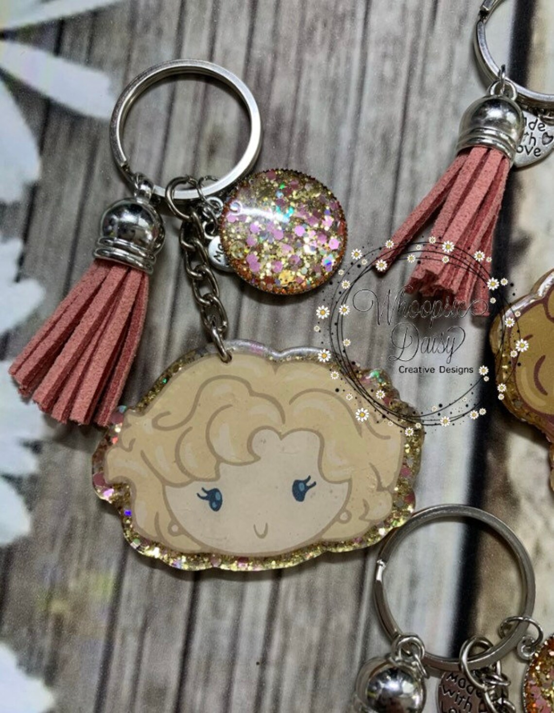 Golden Girls keychains Keychain acrylic resin Gifts for Etsy