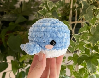 Crochet Mini Whale Pattern - PDF DIGITAL PATTERN