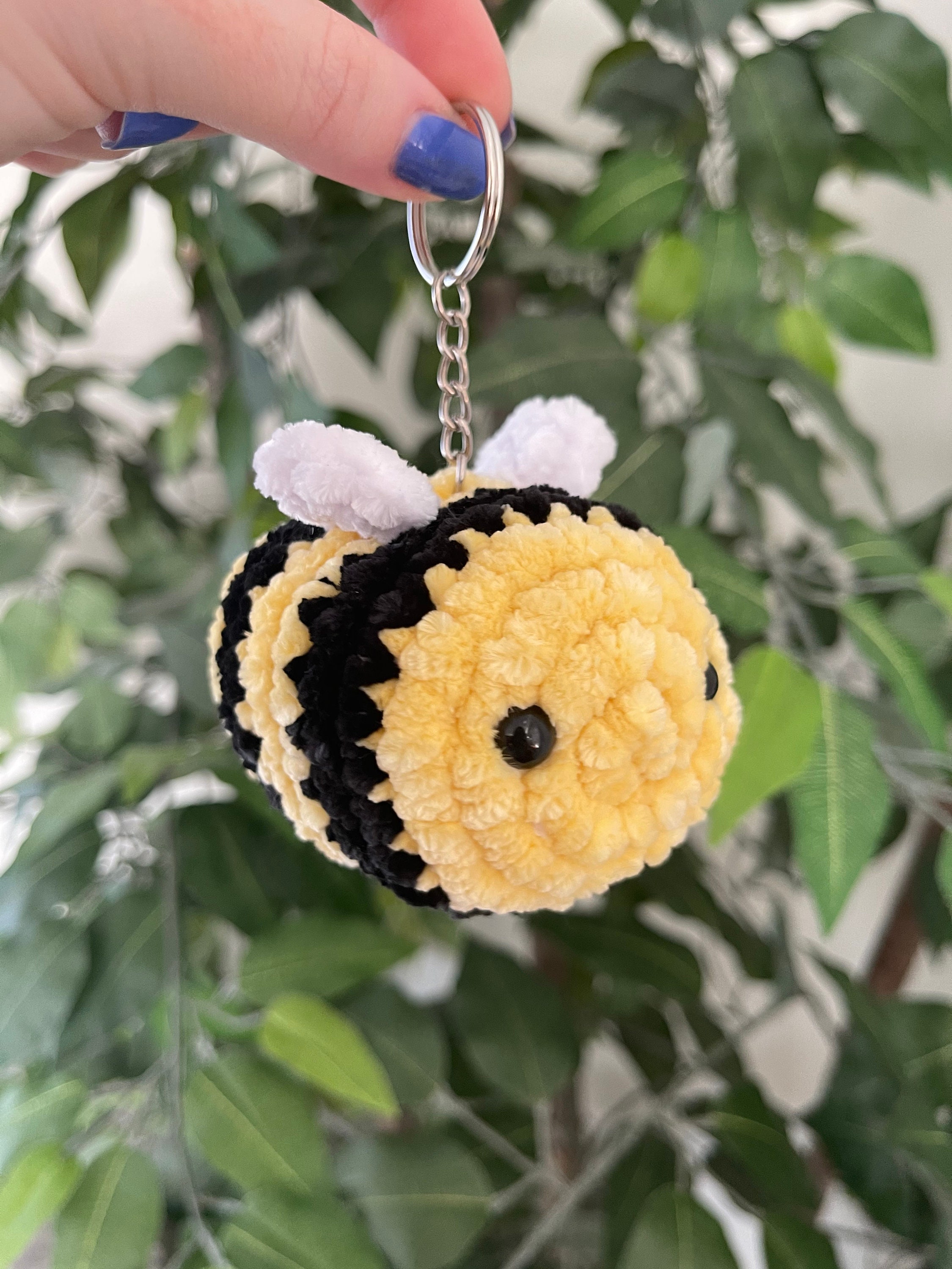 Custom Bee Order Keychains Plushie Amigurumi Stuffed | Etsy