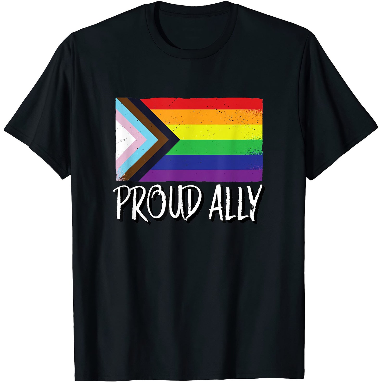 Proud Ally Shirt Pride Month LGBTQ Black Pride Flag Happy | Etsy