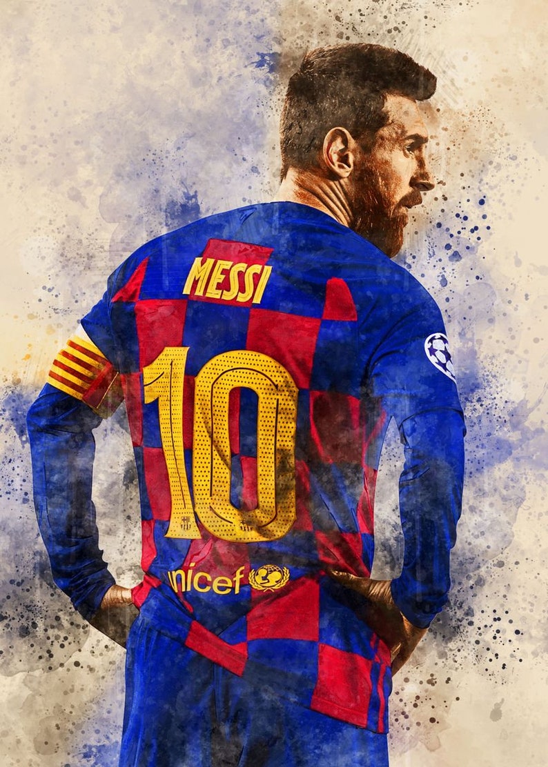 Lionel Messi Poster | Etsy
