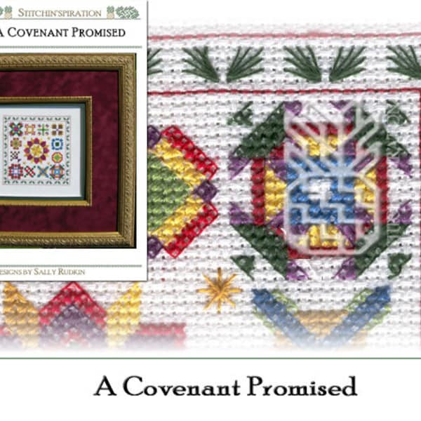 A Covenant Promised - Needlework, Cross Stitch, Download, Miscellaneous, Quilt Inspired, Download