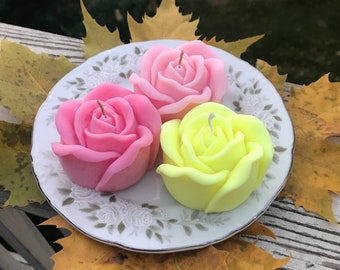 Rose Shaped Candle