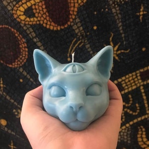 Cat Head Candle image 2