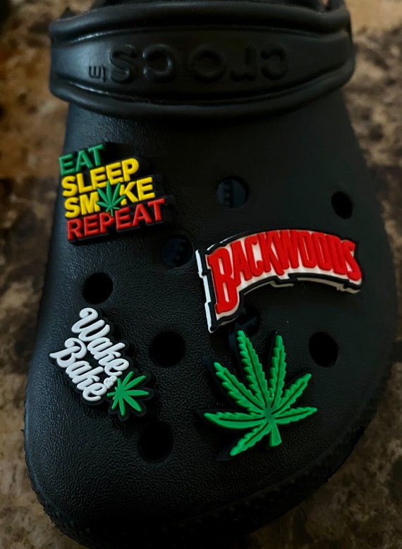 crocs weed jibbitz