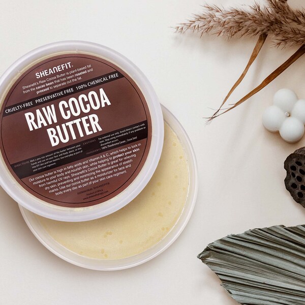 Raw Cocoa Butter Etsy