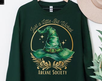 Green Witch Sweatshirt Witch Shirt Witches Shirt Witchy Halloween Shirt Witch Gifts Witch Costume Pink Green Matching Shirts Witchy Shirt