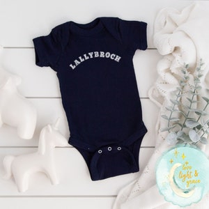 Scottish Baby Scotland Baby Bodysuit Lallybroch Baby Onepiece Fraser's Ridge Shirt Literary Gifts Book Lover Gift Newborn Outfit Coming Home