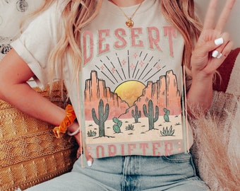 Desert Tshirt Boho Graphic Tee Hippy Shirt Vintage Style Shirts