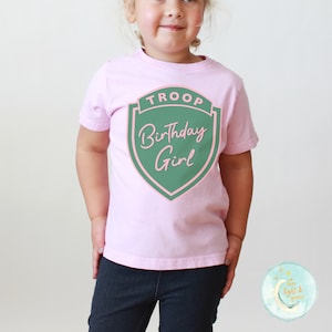 Troop Birthday Shirt, Toddler California Birthday, Cali Girl Bday, Movie Theme Birthday, Patch Shirt, Beverly Hills Birthday, 80s Birthday
