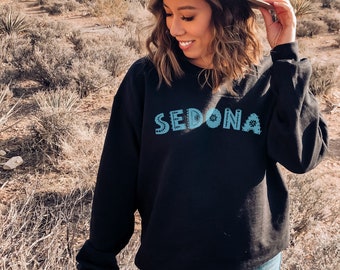 Sedona Sweatshirt, Arizona Shirt, Travel Shirts for Women, Vacation Shirt Men, Crewneck Sweatshirt, Desert Girl Shirt, Desert Nights Shirt