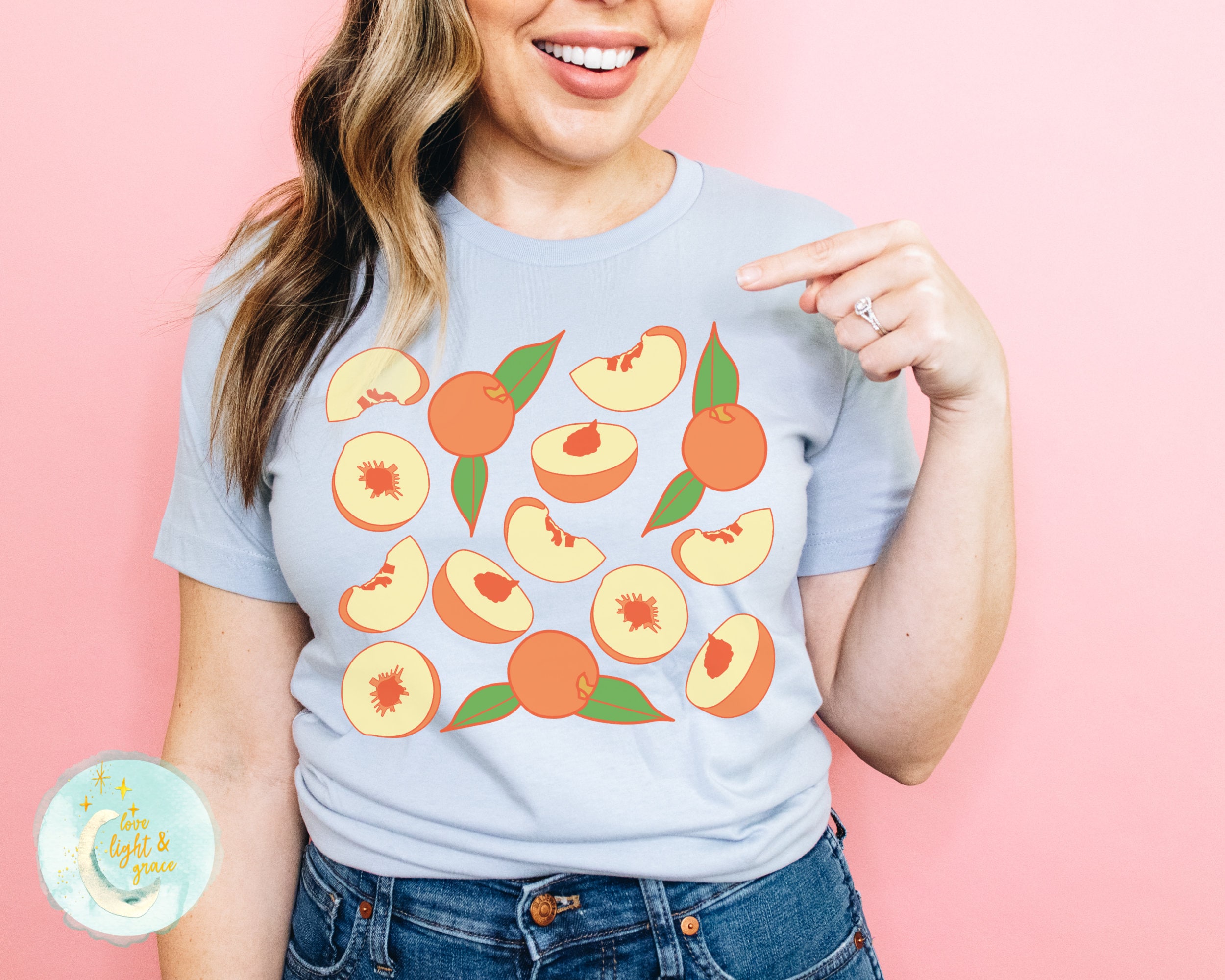 peaches t shirt women's