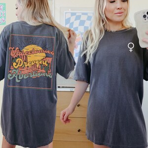 Comfort Colors Reproductive Rights Shirt CLEAN VERSION Roe V Wade My Body My Choice Feminist Vasectomies Pro Choice Social Justice