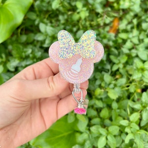 Glitter Ultrasound Badge Reel Nurse, Badge Reel Sonographer, Ultrasound Tech Badge Reel, Badge Reel Personalized, Radiology Badge Reel