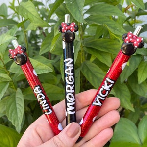 Pluma de brillo de ratón, pluma de brillo personalizada, epoxi de pluma de brillo, Inkjoy de pluma de brillo, pluma de brillo personalizada, regalo de pluma personalizado