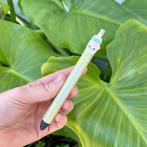 Caneta com glitter para mamadeira, caneta com glitter personalizada, caneta com glitter epóxi para enfermeira da UTI Neonatal, trabalho de parto e parto, caneta com glitter personalizada, caneta personalizada para presente