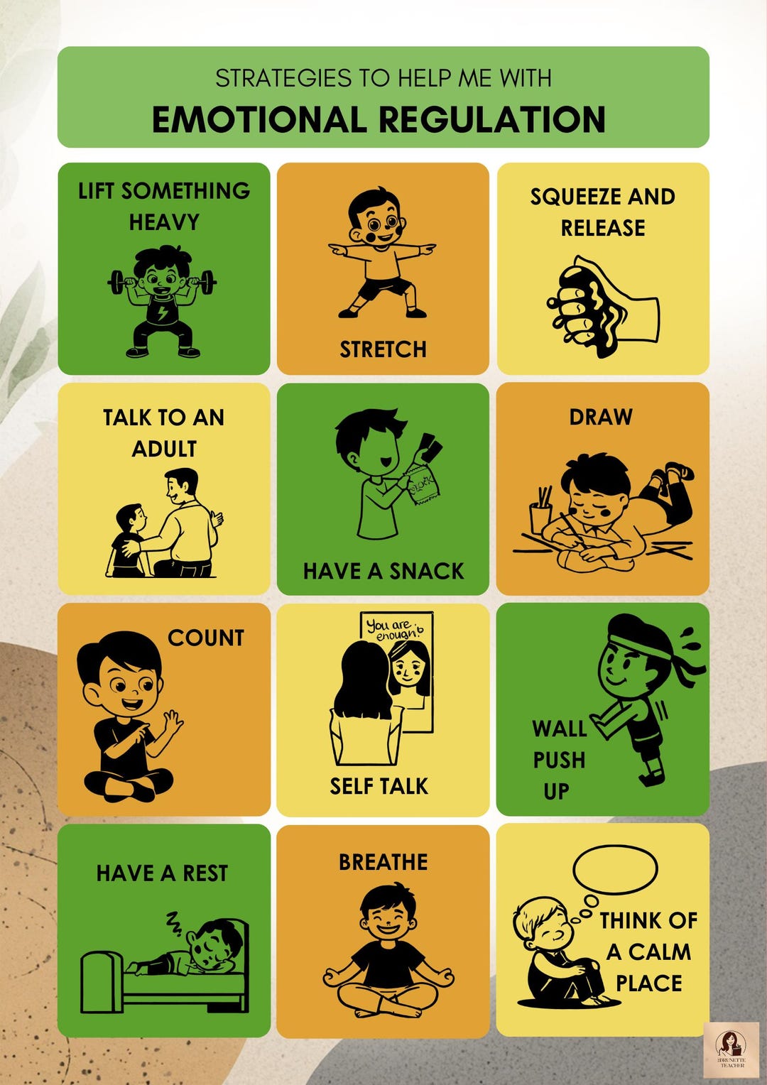 Image result for Self Regulation | Emotional Regulation |emotional Awareness | Classroom ...