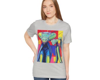Insect Tee, Nature Shirt, Mantis Lover Gift, Bug T-Shirt, Wildlife Top, Praying Mantis Graphic Tee