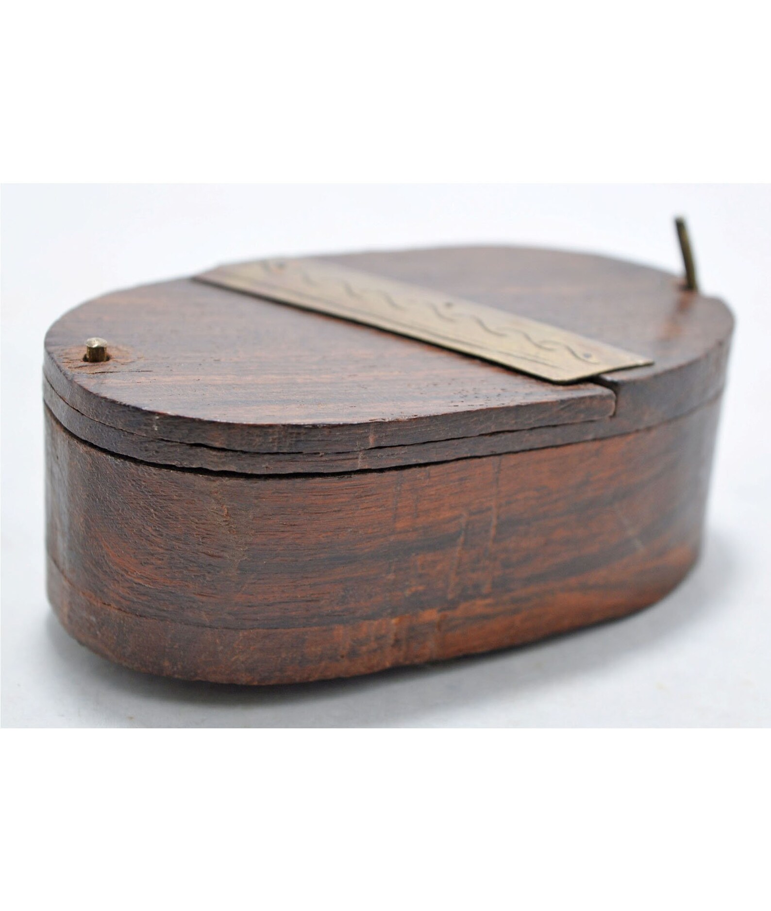 Antique Wooden Small Betel Nuts Box Original Old Hand Carved Etsy UK