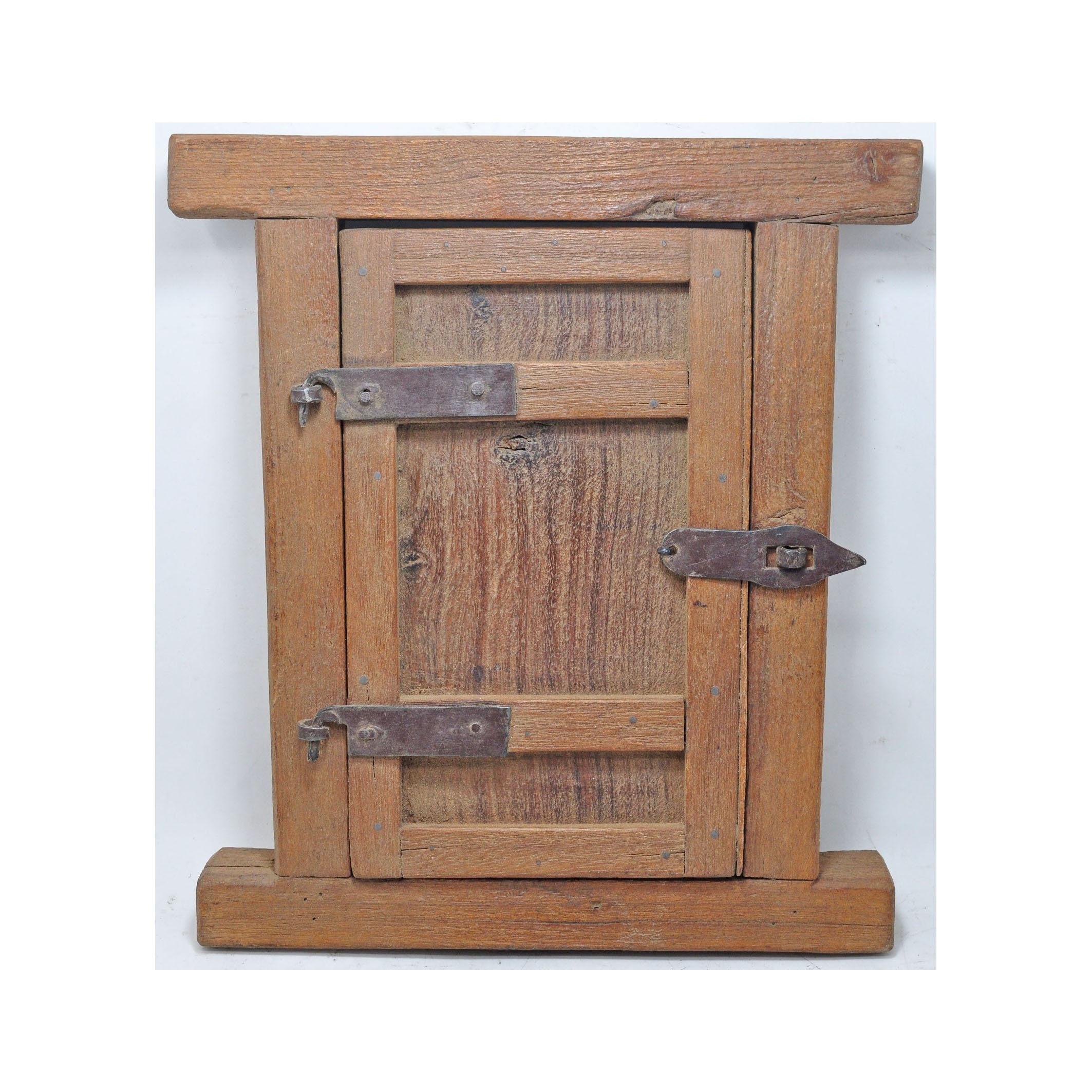 Vintage Living Nostalgie - Ventana decorativa de madera (42 x 2 x 70 cm),  color marrón : : Hogar y cocina