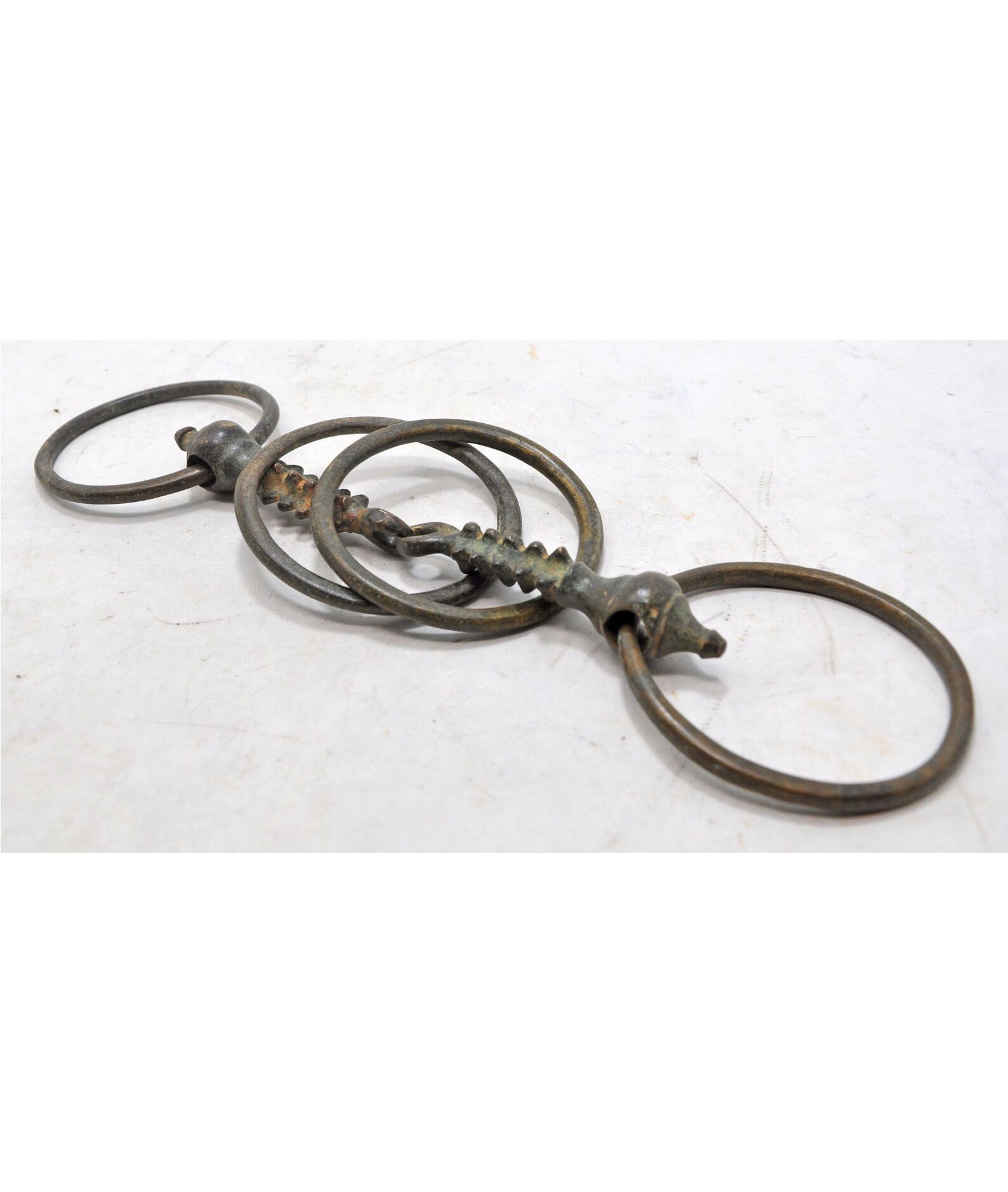 Antique Brass Horse Riding Bridle Bit Original Old Hand Etsy