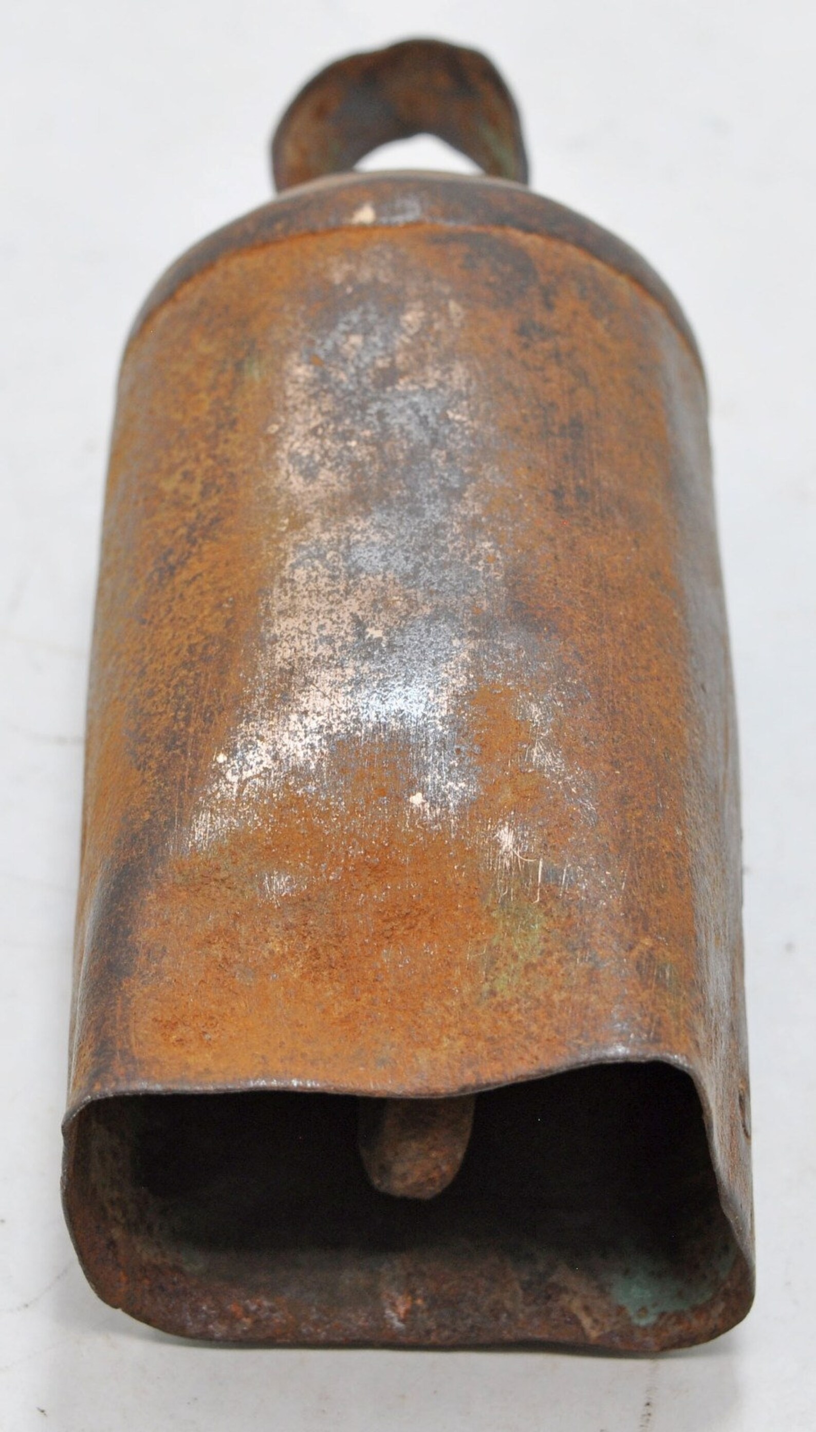 Antique Iron Small Cow Bell Original Old Hand Crafted Etsy