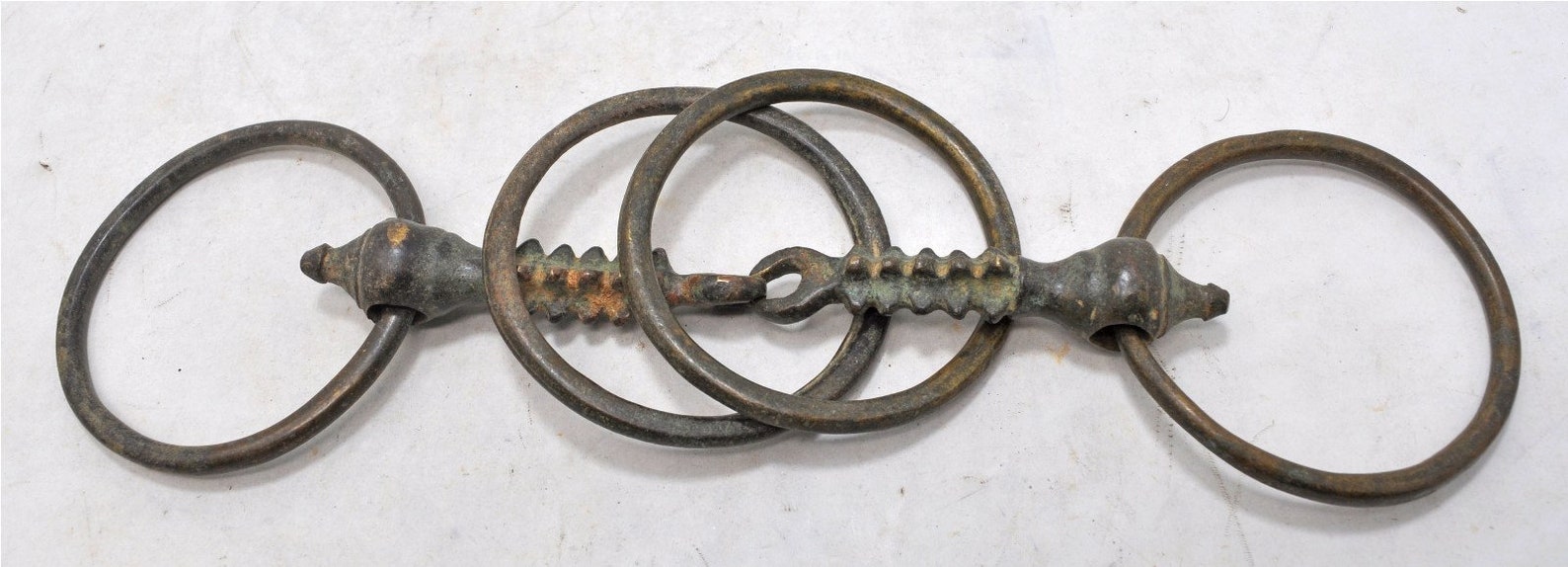 Antique Brass Horse Riding Bridle Bit Original Old Hand Etsy