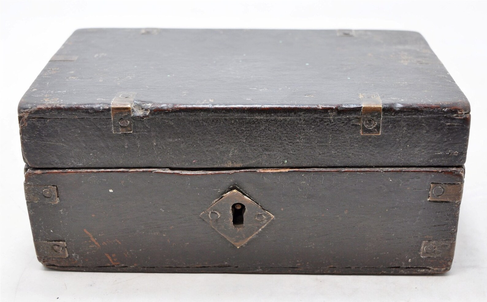 Antigua caja de dinero en efectivo de madera caja de dinero Etsy