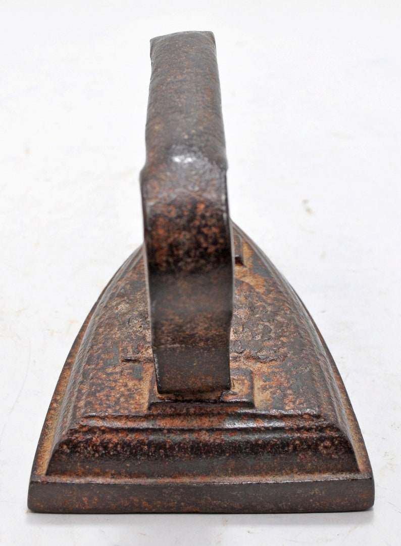 Antique Small Clothes Pressing Iron Original Old Hand Crafted