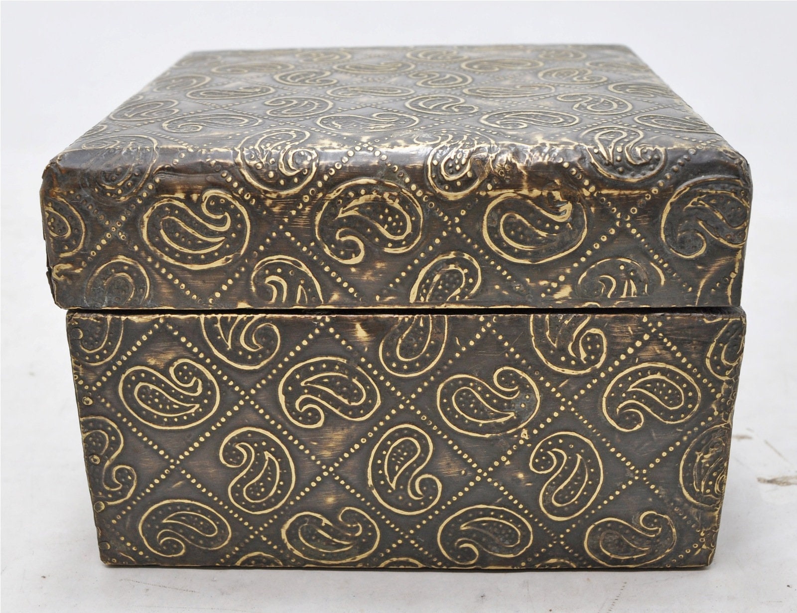 Vintage Holz Aufbewahrungsbox Original alte handgefertigte | Etsy