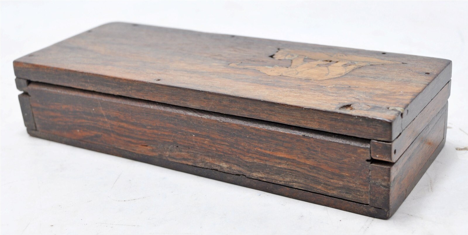 Antique Ebony Wood Small Storage Box Original Old Hand Carved | Etsy