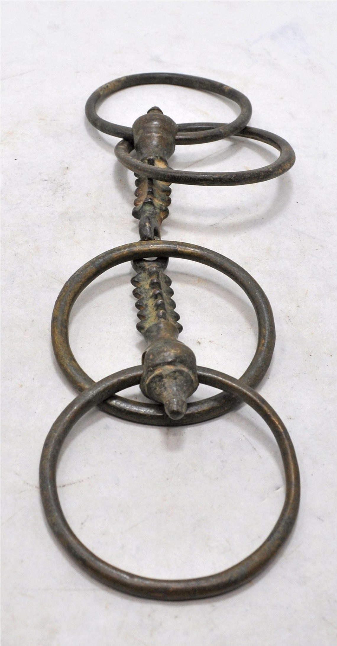 Antique Brass Horse Riding Bridle Bit Original Old Hand Etsy