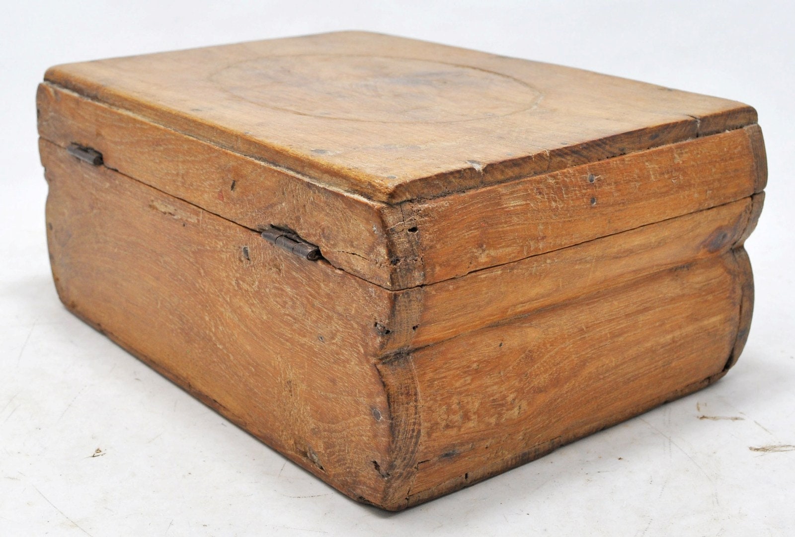 Antiker Aufbewahrungskasten aus Holz Original alte Handarbeit | Etsy
