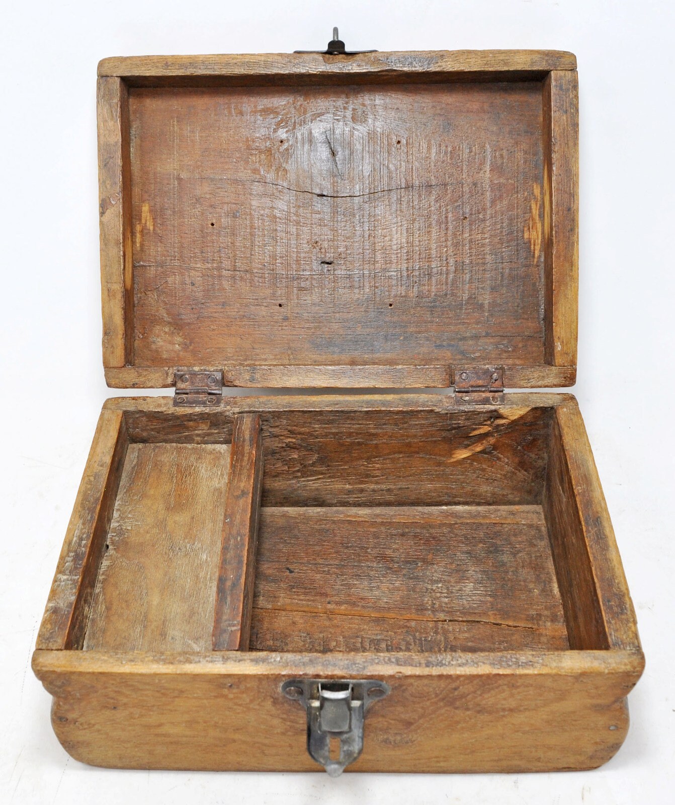 Antiker Aufbewahrungskasten aus Holz Original alte Handarbeit | Etsy