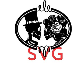 Gothic Wedding Svg Etsy