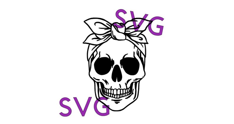 Download Bandana Skull Girl Skull Svg Lady Skull Svg Skull With Bow Clip Art Art Collectibles Deshpandefoundationindia Org