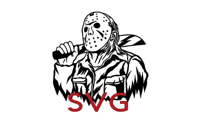 Download Jason Voorhees SVG Friday the 13th svg Horror Halloween ...