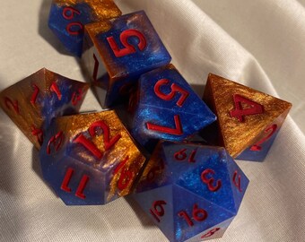 Clockwork Skies Raw Resin Dice