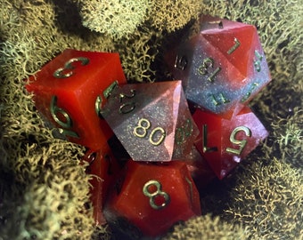 Autumnal Forests Raw Resin Dice