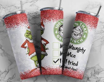 Naughty/ Nice Tumbler