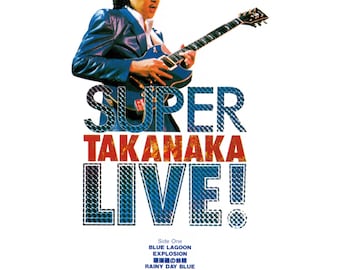 Masayoshi Takanaka - Super Takanaka Live Poster 16x20 Digital